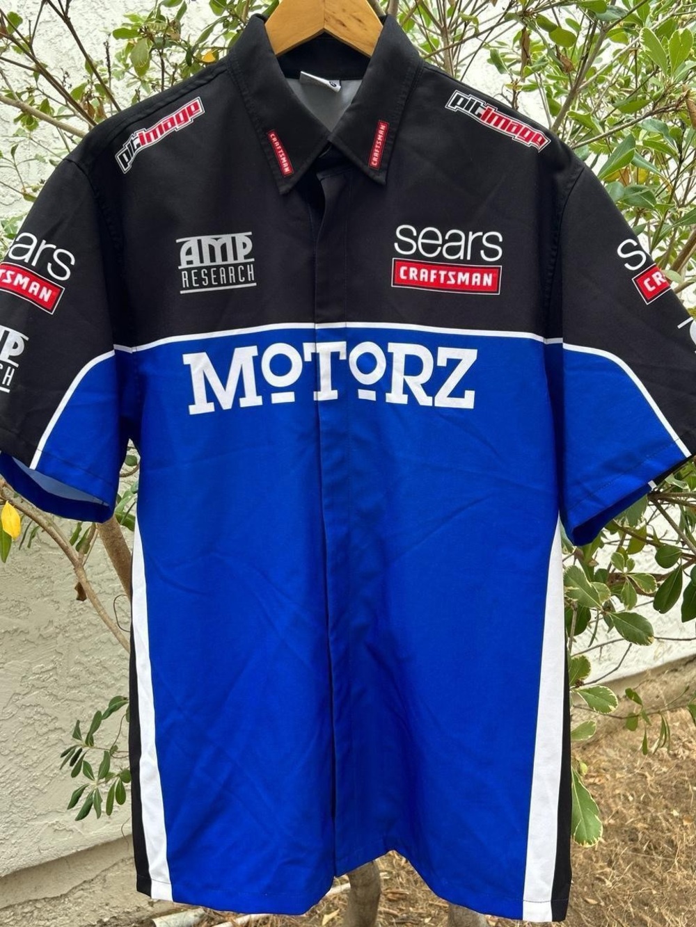 PitImage Motorz TV Sears Craftsman Racing Pit Crew Shirt USA Made XL